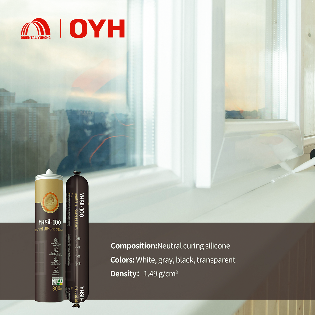 Neutral Clear Silicone: Ideal for Seamless Bonding and Sealing