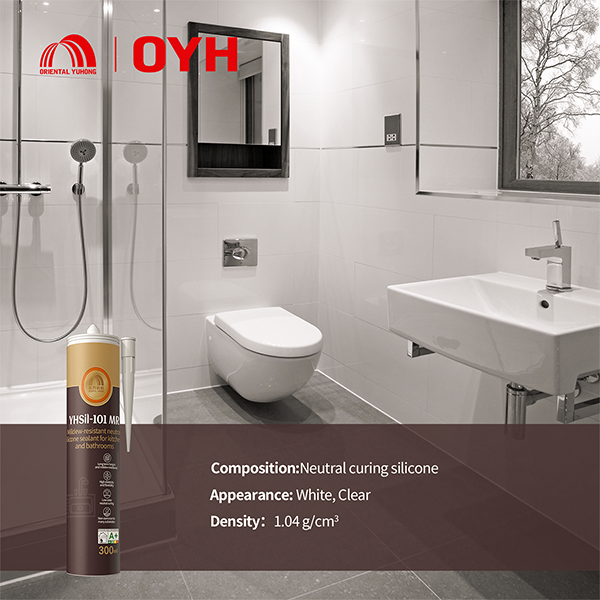 Neutral Cure Sanitary Silicone: Ideal for Moisture-Resistant Sealing