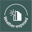 Weather exposed
