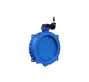 Flanged Worm Gear Eccentric Butterfly Valve