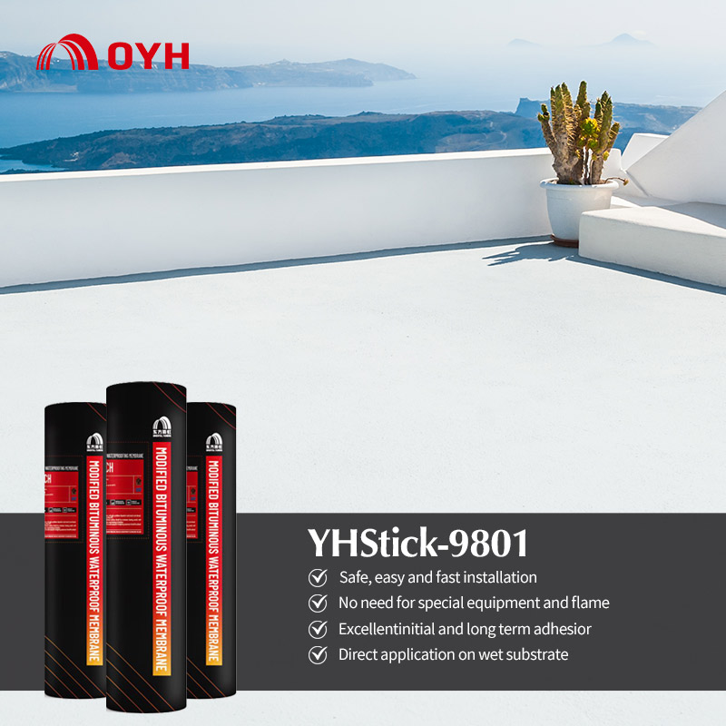 Reinforced Self-adhesive Bituminous Waterproof Membrane