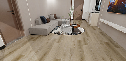 Quiet and Comfortable Eco-Friendly WPC Flooring