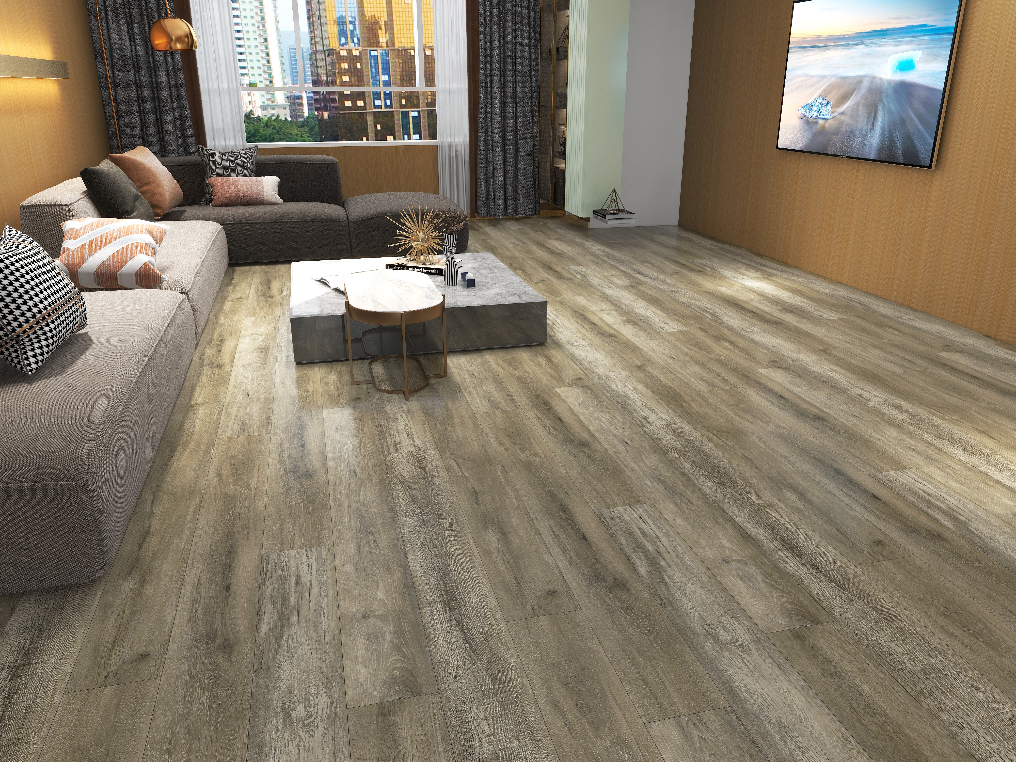 Waterproof LVT Flooring Durable Eco-Safe