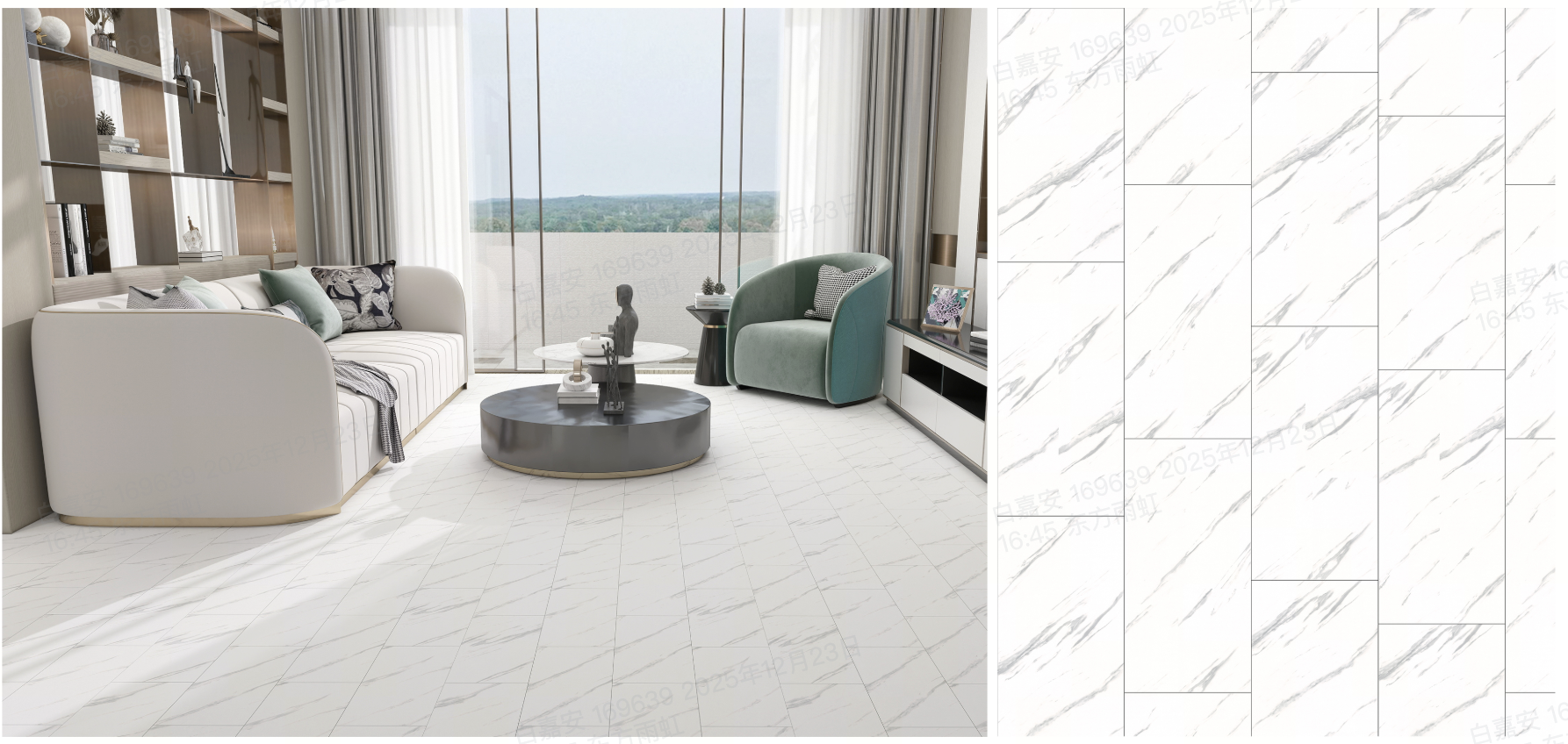 Stable Dryback LVT Flooring Ideal for Large Areas