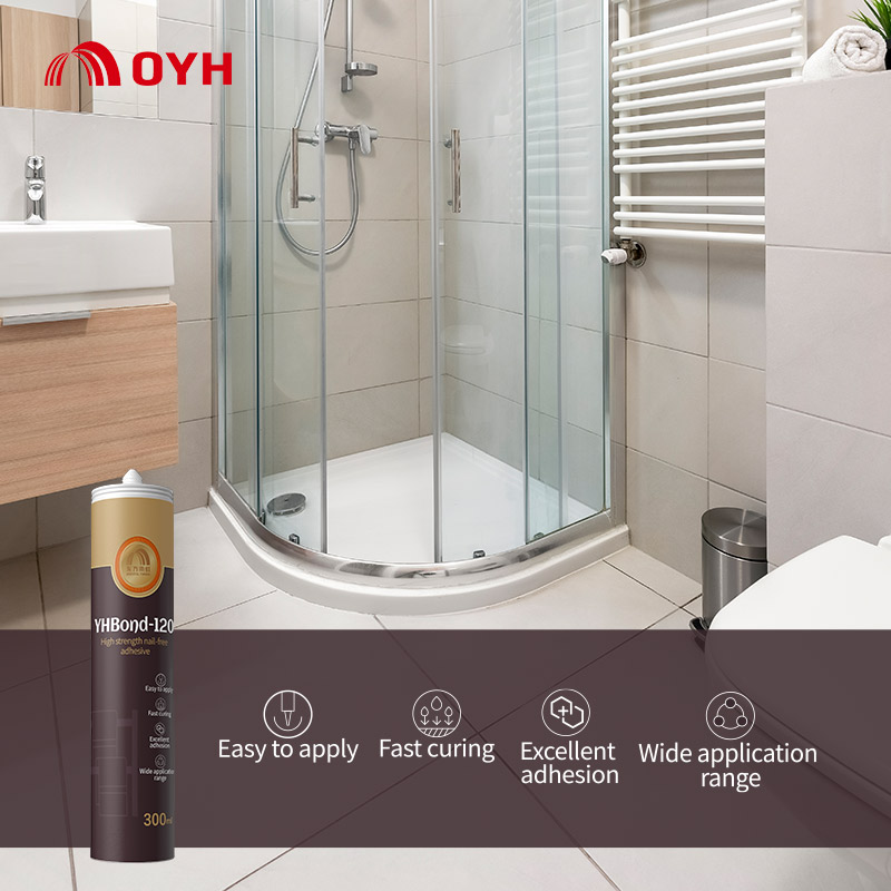 High strength nail free adhesive sealant