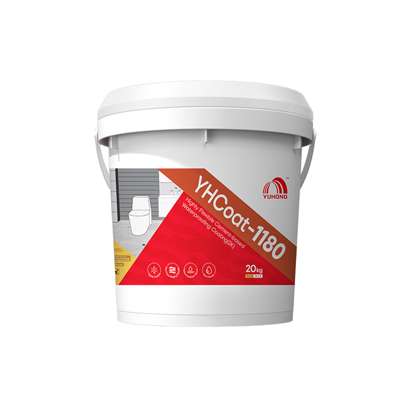 Highly Flexible Cementitious Waterproofing Coating (2K)