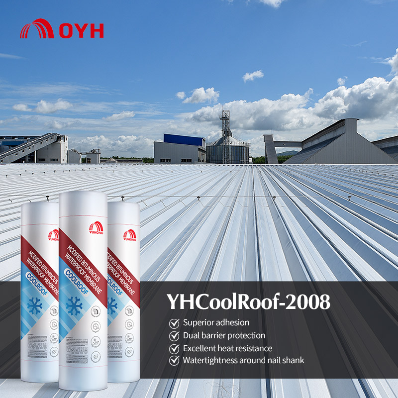 Weather-durable Self-adhesive Bituminous Waterproof Membrane